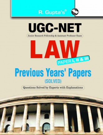 RGupta Ramesh UGC-NET: LAW Previous Years' Paper (Solved) English Medium